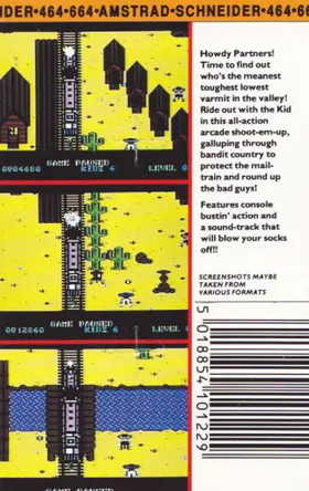 Cowboy Kidz (UK) (1990) box cover back